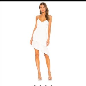 Natasha Midi Dress in White